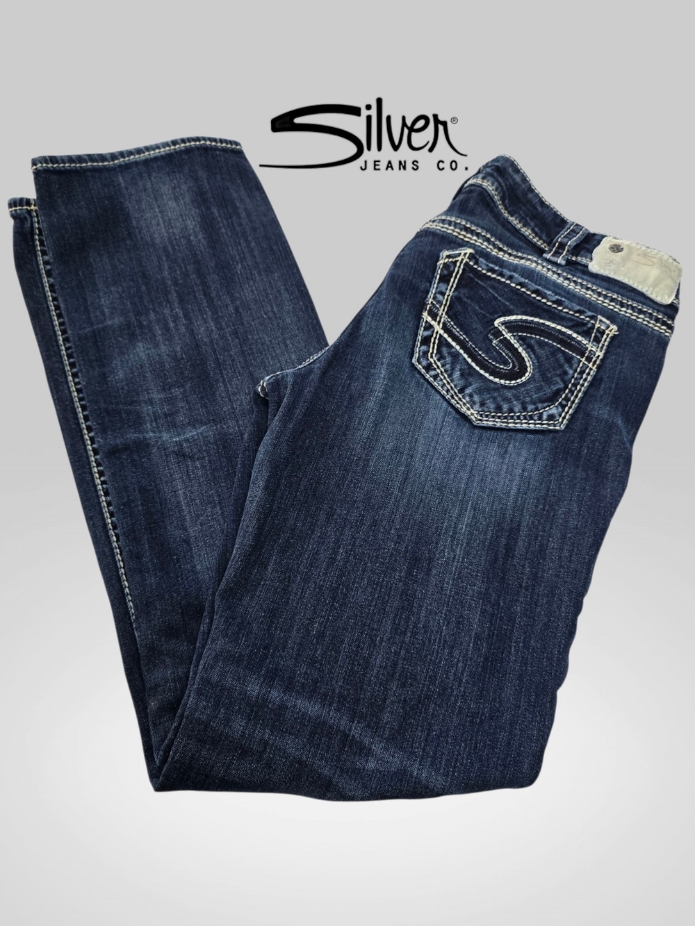 SILVER Suki Straight Leg Jeans - 31